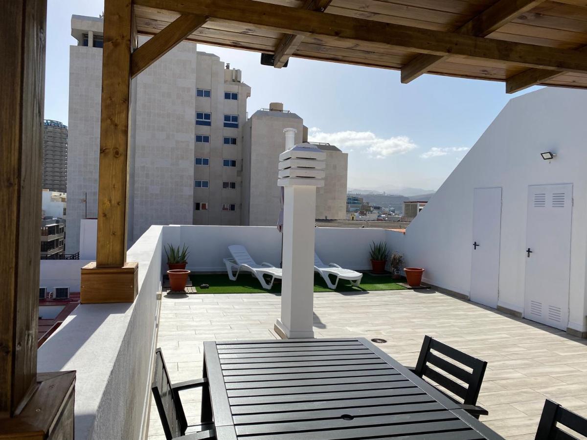 Holiday Home & Rooftop Lounge Las Palmas de Gran Canaria Extérieur photo